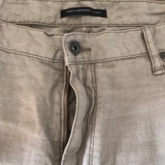 John Varvatos Linen Pants Sale Online 